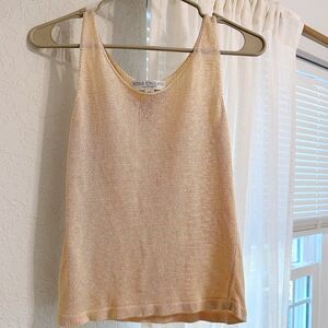Peter England Tan Knit Top